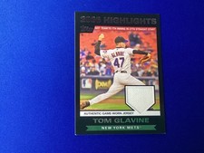 2007 Topps 2006 Highlights Relic Series 1 Tom Glavine (Jersey) #HRTG HOF