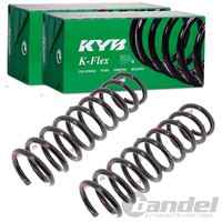 2X KYB K-FLEX Fahrwerksfedern Hinten Passend FÜR Links+Rechts