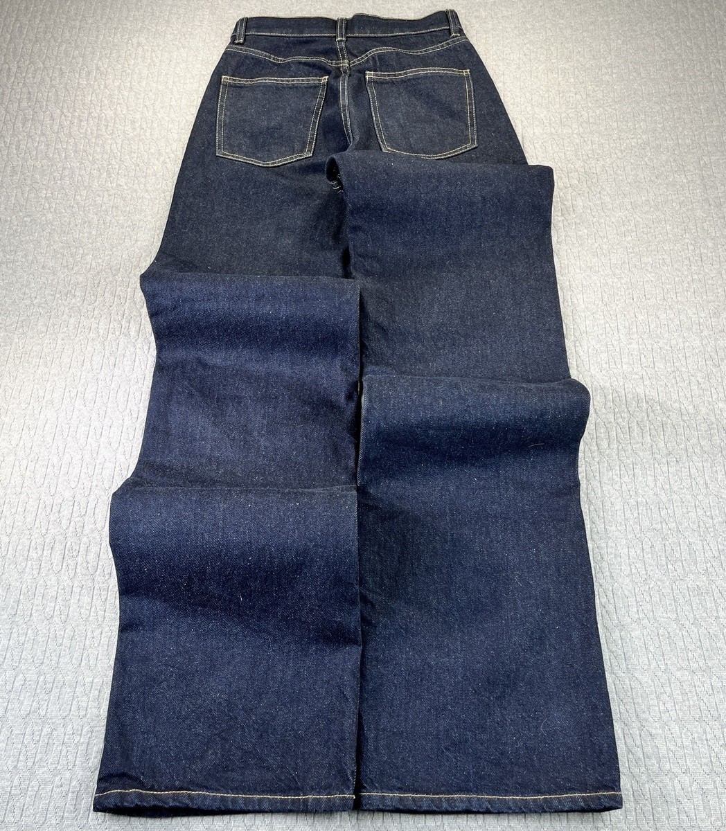 ZARA New With out Tags Baggy Wide Leg Women (2) denim Blue Jeans