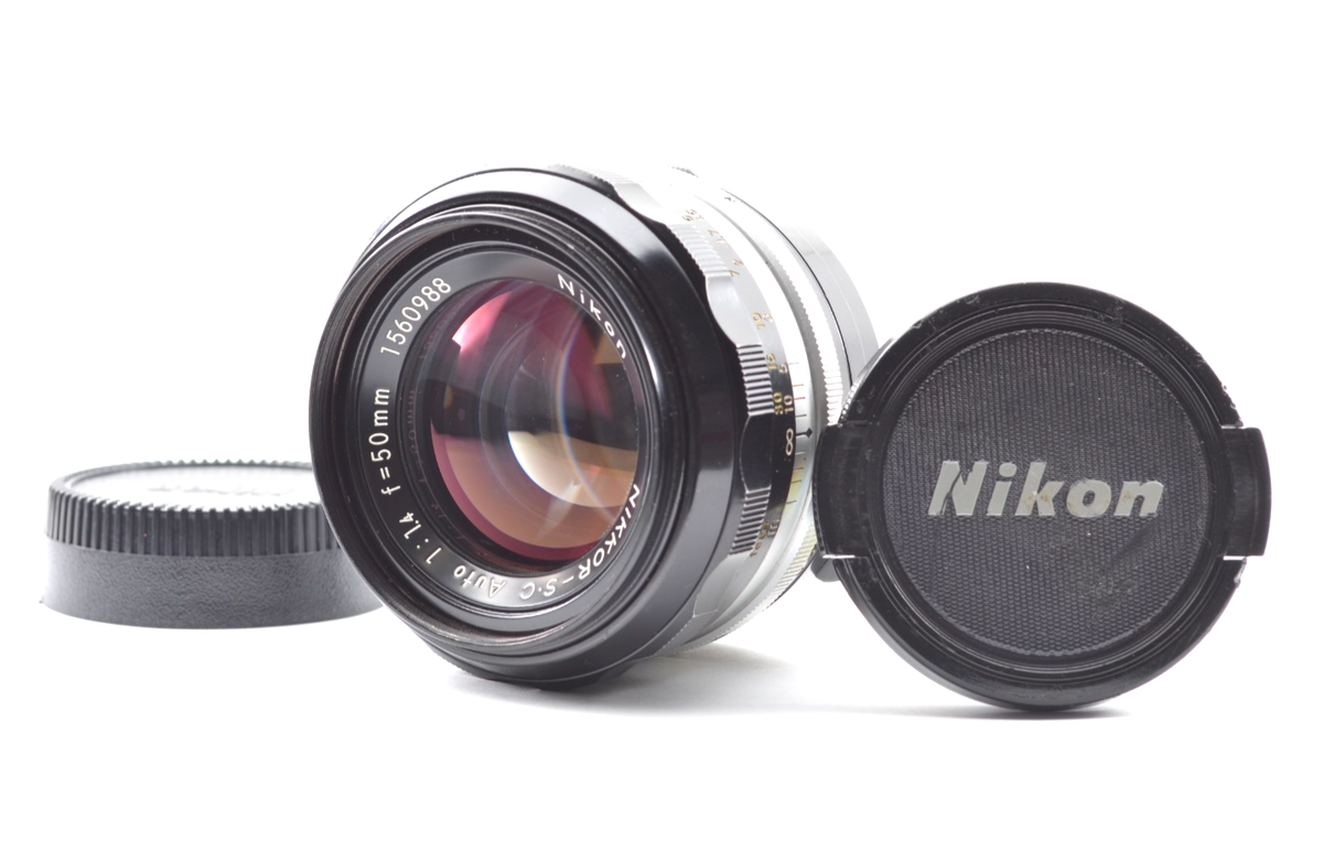 RARE!!!【Mint】Nikon NIKKOR-S.C Auto 50mm f/1.4 Non Ai Prime Lens
