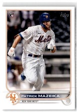 2022 Topps Patrick Mazeika RC #166 New York Mets