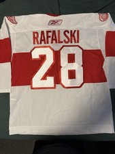 Detroit Red Wings Jersey 2009 Winter Classic Brian Rafalski #28 Reebok XL