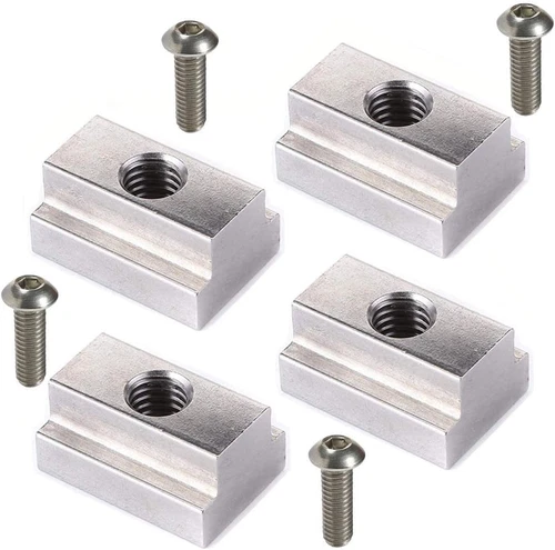 T Slot Nuts for Toyota Tacoma Bed Rails Cleats Rack 4 Pack T  - Picture 1 of 7