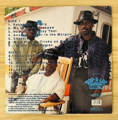 Geto Boys / We Can't Be Stopped 1991 US Original LP Rap A Lot