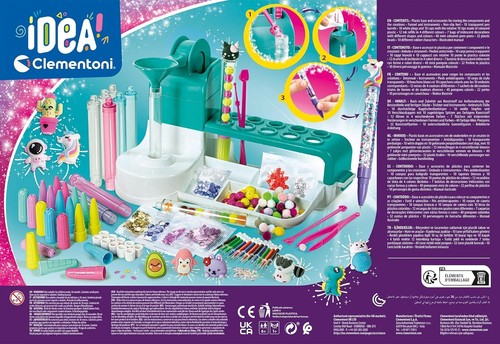 Clementoni Idea - Laboratorio Delle Penne Personalizzate, Kit Creativo 6+ - Foto 9 di 9