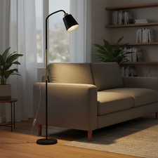 Industrial Floor Lamp Tall Light for Reading Living Room Lounge Adjustable 160cm