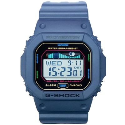 Casio G-Shock GLX-5600 Series G-Lide Digital Blue Resin Strap