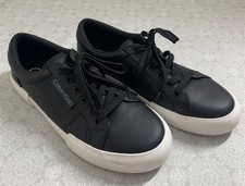 CALVIN KLEIN Sneakers Shoes Men Black Size 9 ...