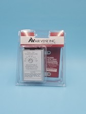 Single-Speed Thermostat for Attic Fans - New