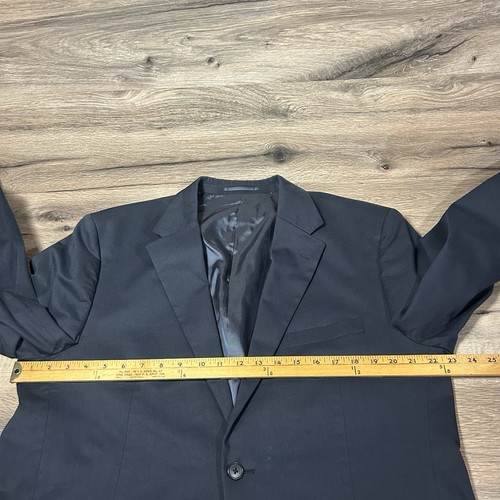 Blazer Abrigo Deportivo Hombre Azul Marino Dos Botones - Teoría - Talla 46R Excelente Estado - Imagen 9 de 12