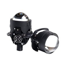 2.5 Inch Bi-LED Projector Lens with High Low Beam - 6000K White 92W/pair