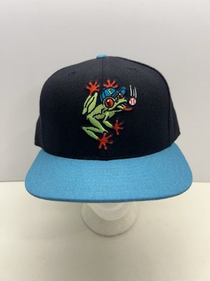 Vintage Everett Aquasox MiLB New Era Fitted Hat Size 7 1/4 Made in USA Wool