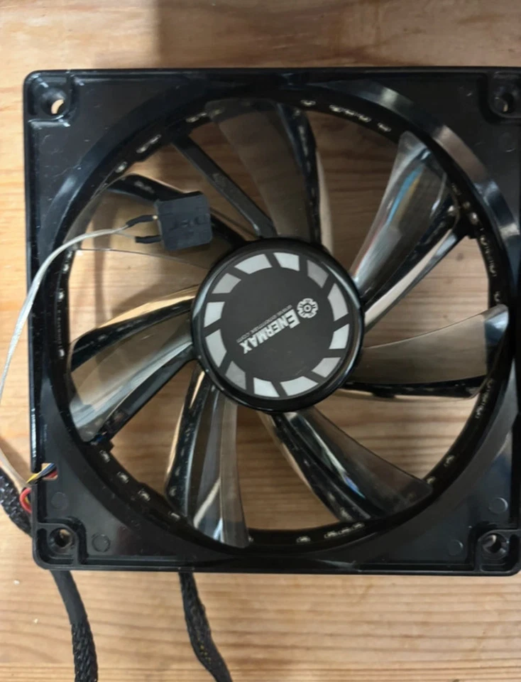 ENERMAX 230W TDP AM4 AM5 S1700 CPU Cooler ETS-T50A-FSS (Silent Edition) 140mm - Image 3 of 4