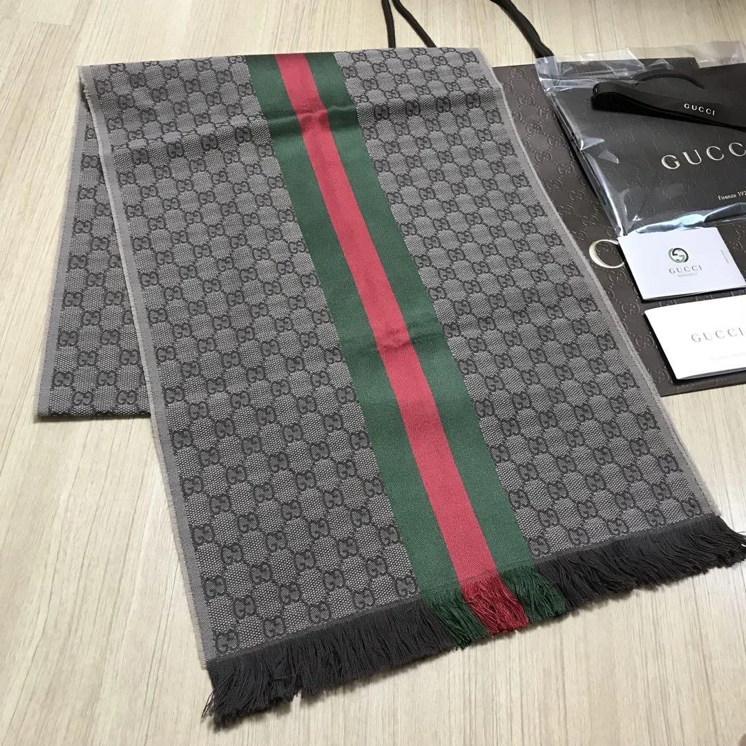 Écharpe homme Gucci Sherry la plus populaire