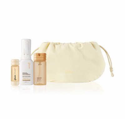 Gisou Honey Set Leave-In Conditioner Mist, Hair & Body Mist, Collagen Drops