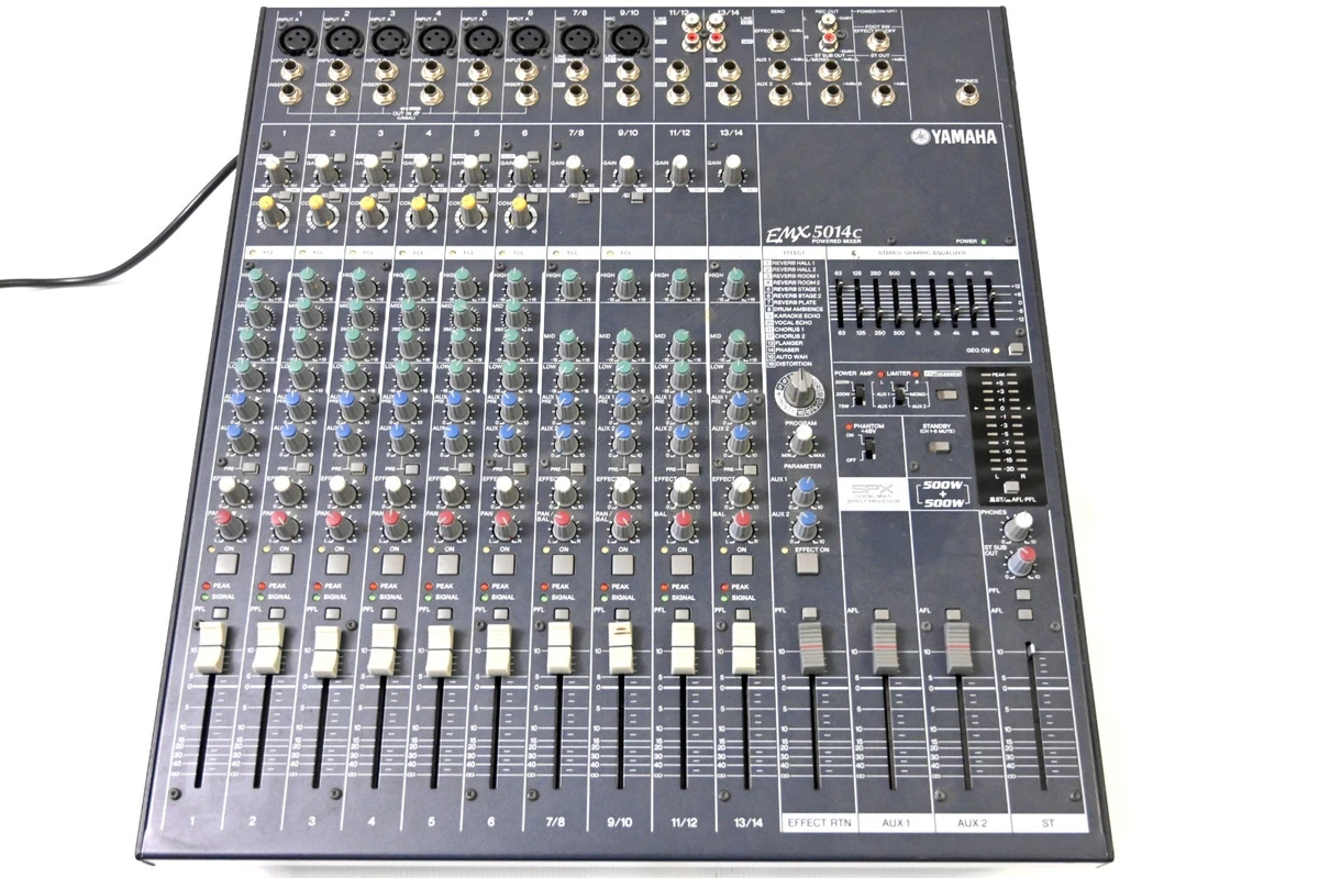 Mixers Yamaha Overview Professional Audio | Products EMX7⁄EMX5