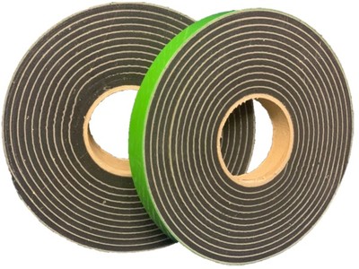 Kompriband trioplex 45/6-10 mm, S, schwarz, 8m