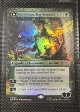 Recyclops, Eco-friendly (Garruk Relentless) Foil - MTG Secret Lair The Office