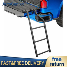 Universal Fit Tailgate Ladder Adjustable Rear Gate Step Ladders For Pickup Truck
