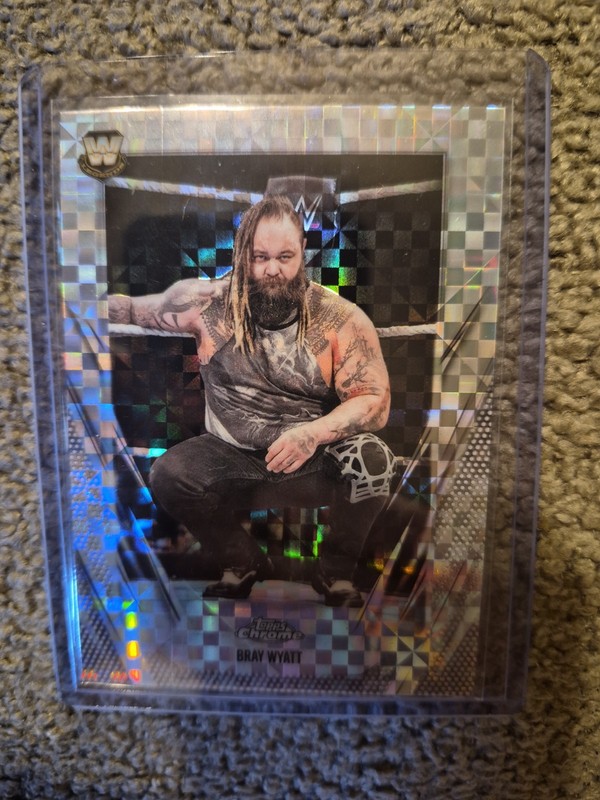 2026 Topps Chrome WWE Bray Wyatt X-Fractor #76