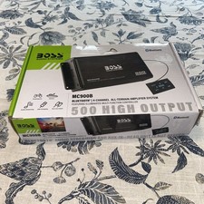 BOSS Audio Systems MC900B Amplifier for ATV UTV Car Marine - 500 High output