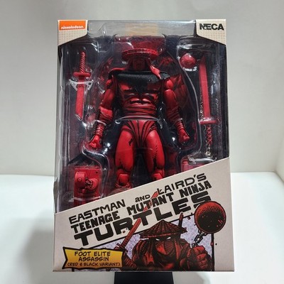 Eastman & Laird's T.M.N.T   Foot Elite Assassin (Red & Black Variant) 8''