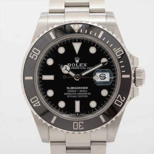 Rolex SUBMARINER DATE 126610LN SS SS AT black dial