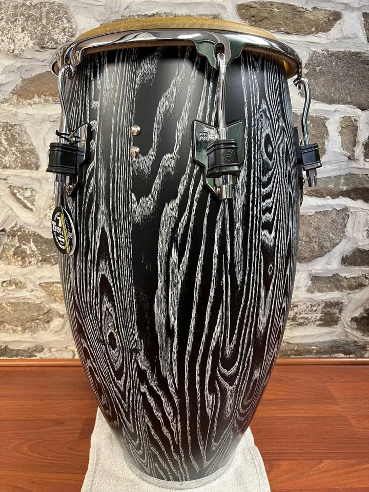 Перкуссионные винтажные черные MEINL Woodcraft Series 12-1/2 дюйма Tumba Conga WCO1212VBK-M - Изображение 3 из 4