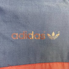 Adidas Vintage Bomberjacke 70er/80er Firebird Full Zip Blau M