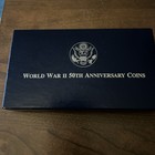 1991-1995 World War II 50th Anniversary Commemorative Coins Two-Coin Proof Set — photo 6