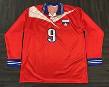 VTG Zamorano Chile 1996-1998 Adult Small Football Long Sleeve Jersey Soccer