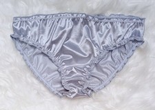 Womens CD TV Sexy Silky Glossy Sissy Knickers Briefs Underwear Panties XL Uk 16