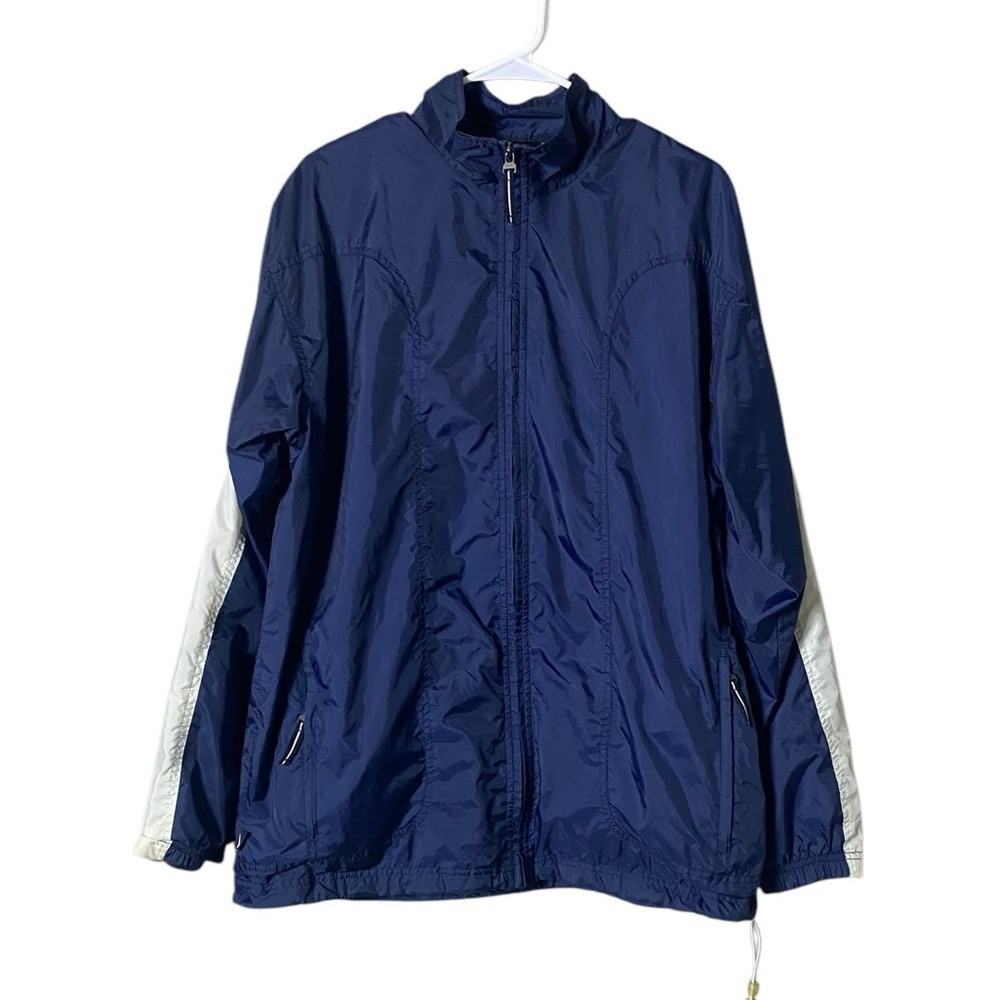 SACAI X NIKE Giacca a vento Nike vintage pista felpa con cappuccio grande grigia etichetta tempo libero Y2K