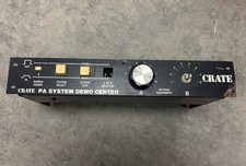 CRATE PA System Demo Center Switcher Box Untested As Is