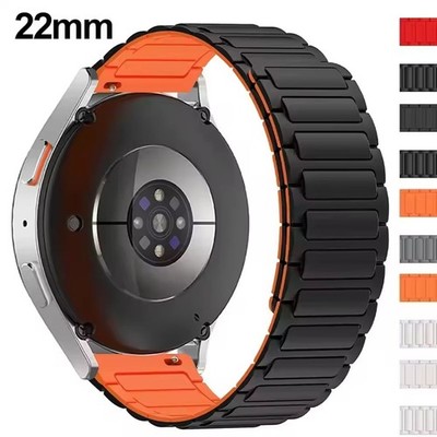 Silikon Magnet Armband Für Huawei Watch GT 5 Pro/GT 4/GT 3 Pro/GT 2 2e Pro 46mm