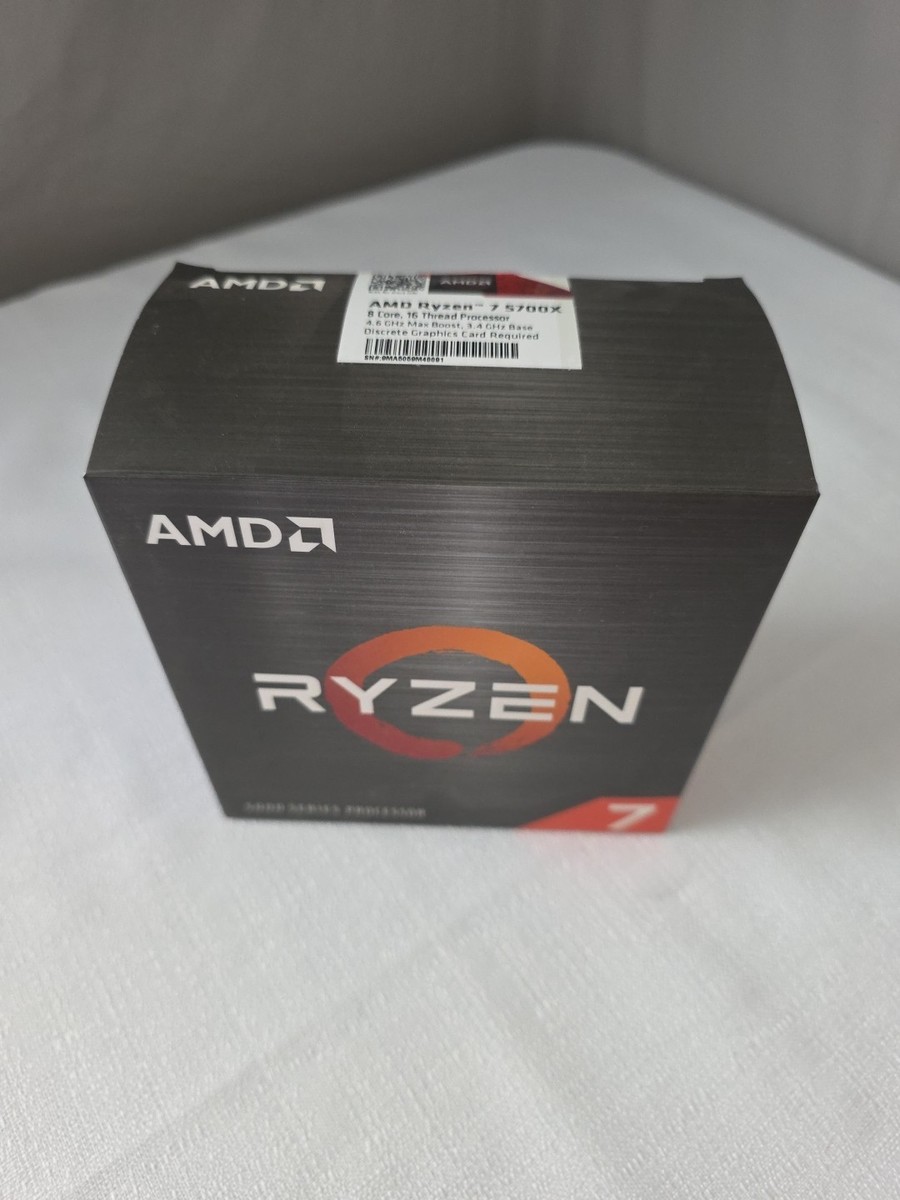 Ryzen 7 5700X CPU Box Only- 🔥🔥Fast Shipping🔥🔥 5⭐️ Seller | eBay