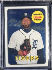 Liriano, Francisco - 2018 Topps Heritage Chrome - 62/999 