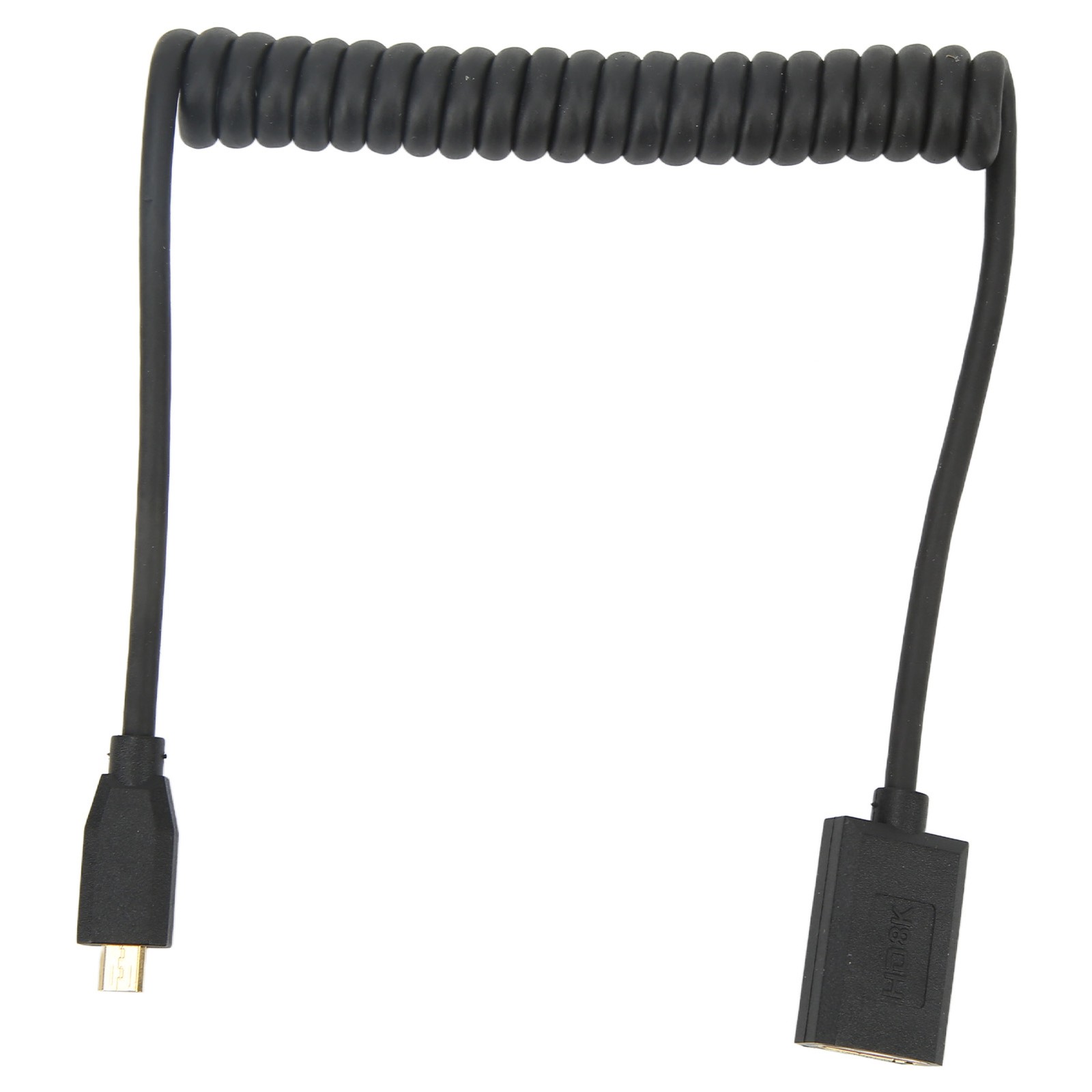 8K60Hz Micro HD Multimedia Interface Spring Cable For Tablet TV Premium