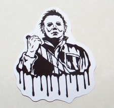 Halloween Michael Myers Cut Sticker Decal Movie Horror Serial Killer Film