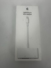 NEW OEM Apple Lightning to VGA Adapter MD825AM/A A1439 Dongle