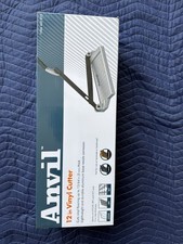 Anvil 12 in Vinyl Flooring Cutter Manual Tile Plank Cutting Tool 5mm Thickness