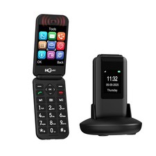 HC Mobi 4G Volte Phone Senior Flip Phone Unlocked 2.8 1.5" Dual Screen Flip Phon