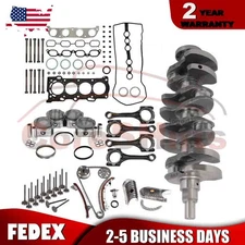 1ZZFE 1.8L Engine Overhaul Rebuild Kit For 98-08 Toyota Corolla Celica Matrix XR