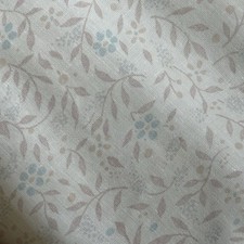 Para zasłon vintage dziki kwiat 100% bawełna wyprodukowana w Wielkiej Brytanii - cottagecore 48 x 48"