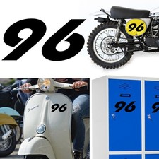 Number 96 Racing, Pegatinade Vinyl