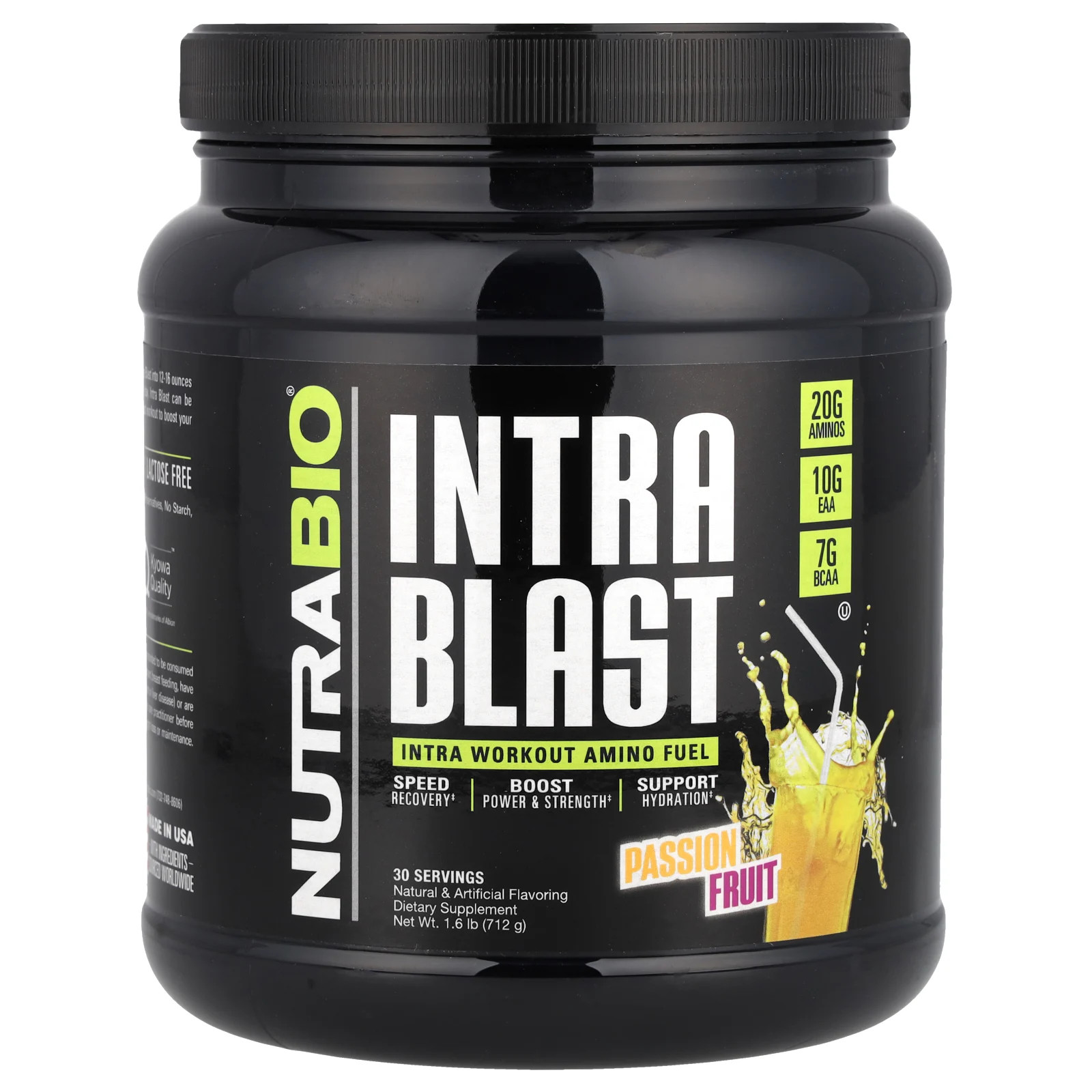 Intra Blast Аминокислотное топливо для тренировки Маракуйя 16 фунта 712 г 8790₽