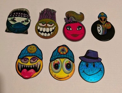 Big Lot Of 54 Prismatic Vending Machine Stickers Latin Chicano Low Rider