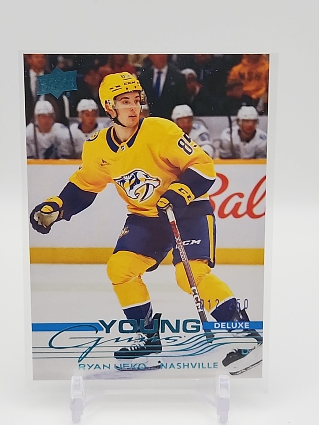 🔥🔥2025-26 Upper Deck Ryan Ufko Deluxe Young Guns Rookie RC #'ed 012/250 #488