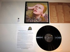 David Bowie Hunky Dory Black Label '77 RCA 4th Press Analog Mint ULTRASONIC CLN