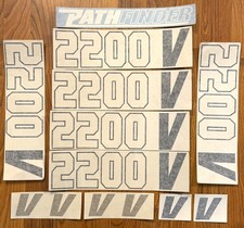 13 Pathfinder 2200 V Boats Decals Stickers Fishing Hull Blue Black Small Large 13 Pathfinder 2200 V Boats Decals Stickers Fishing Hull Blue Black Small Large
